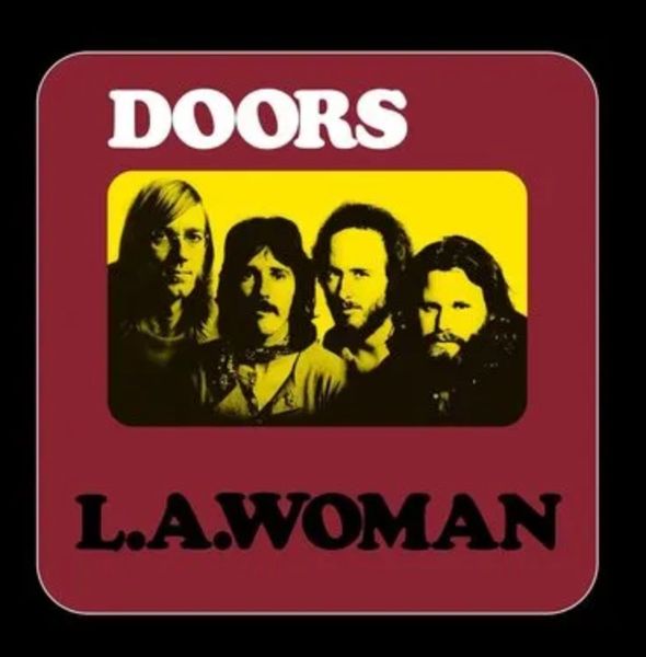 THE DOORS L.A. WOMAN 2022 REMASTER DIE CUT JACKET WITH FRONT WINDOW