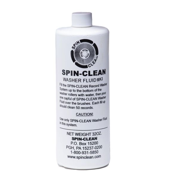 SPIN CLEAN 32Oz BOTTLE RECORD WASHER FLUID