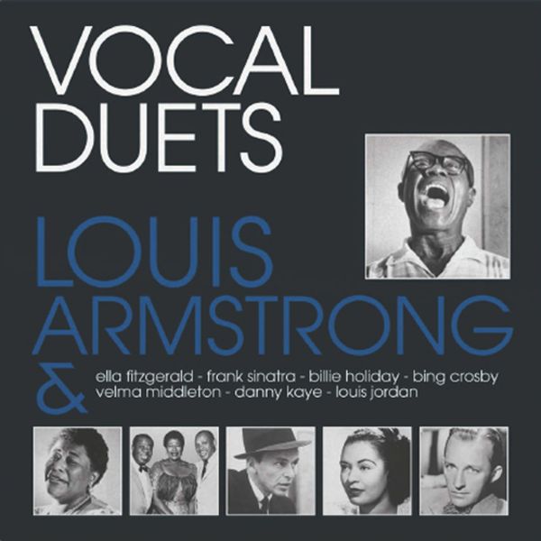 LOUIS ARMSTRONG VOCAL DUETS LIMITED EDITION BLUE LP