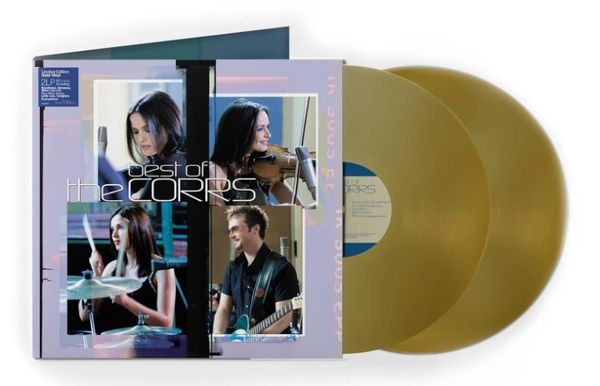 THE CORRS BEST OF THE CORRS LIMITED EDITION GOLD LP