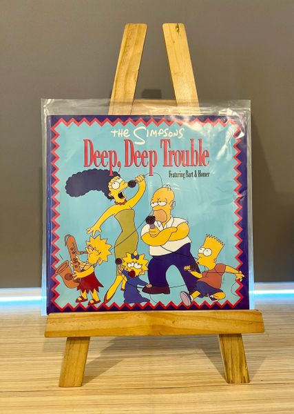 (USED) THE SIMPSONS FEATURING BART & HOMER DEEP, DEEP TROUBLE 12"