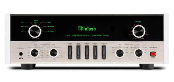 MCINTOSH C22 2-CHANNEL VACUUM TUBE PREAMPLIFIER MK5