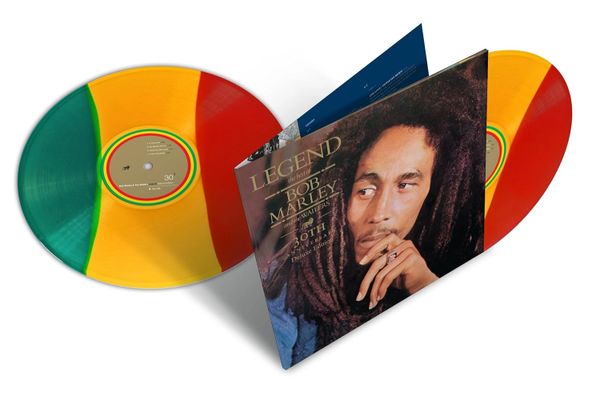 BOB MARLEY & THE WAILERS LEGEND THE BEST OF BOB MARLEY TRI COLOR 2LP