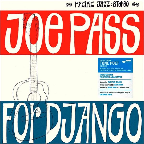 JOE PASS FOR DJANGO BLUE NOTE TONE POET SERIES 180G