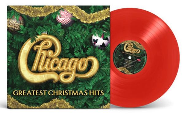 CHICAGO GREATEST CHRISTMAS HITS RED LP