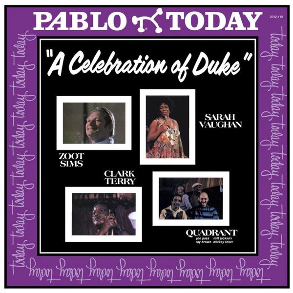 SARAH VAUGHAN, CLARK TERRY, ZOOT SIMS & QUADRANT A CELEBRATION OF DUKE (PABLO SERIES) 180G