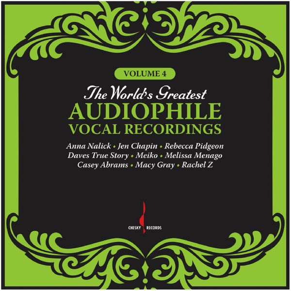 WORLD'S GREATEST AUDIOPHILE VOCAL RECORDINGS VOL 4 180G ONE STEP PRESSING GREEN LP