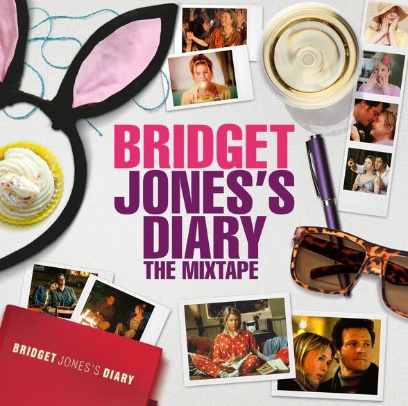 BRIDGET JONES'S DIARY THE MIXTAPE 2LP PINK AND PURPLE VINYL