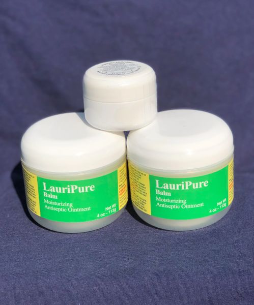 Special Offer: Buy Two 4 oz LauriPure™ Balm & get a FREE 1/2 oz (Travel Size)