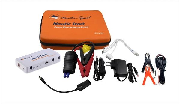 ORCA 140 Quart Cooler  Nautic Sport, Inc. Marine mini jump starter and  power source