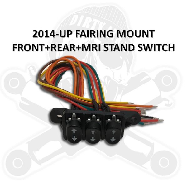 Rocker Switch 2014up Fairing Mount DIRTY AIR DIRTY AIR