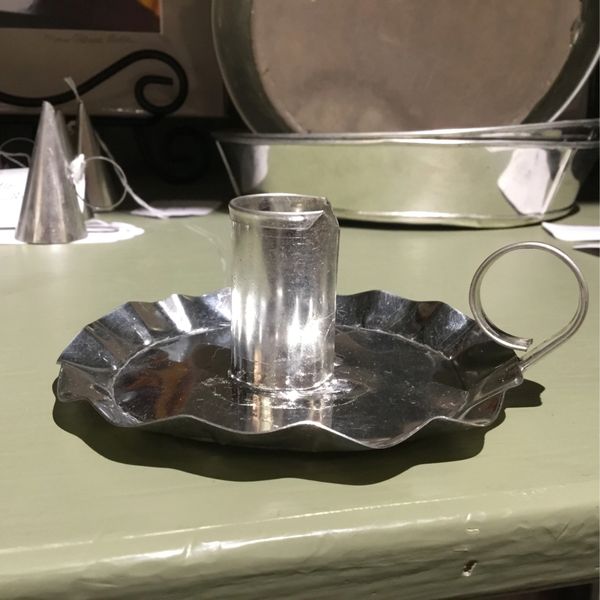 Tin Candle Holder