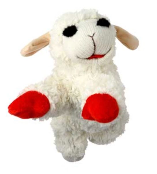 Multipet Lamb Chop Plush Dog Toy