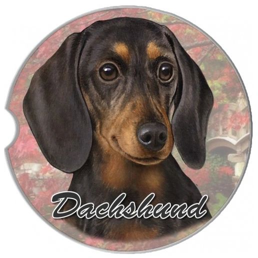 Dachshund Car Coaster