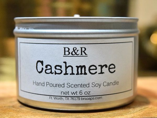 Cashmere Pure Soy Candle