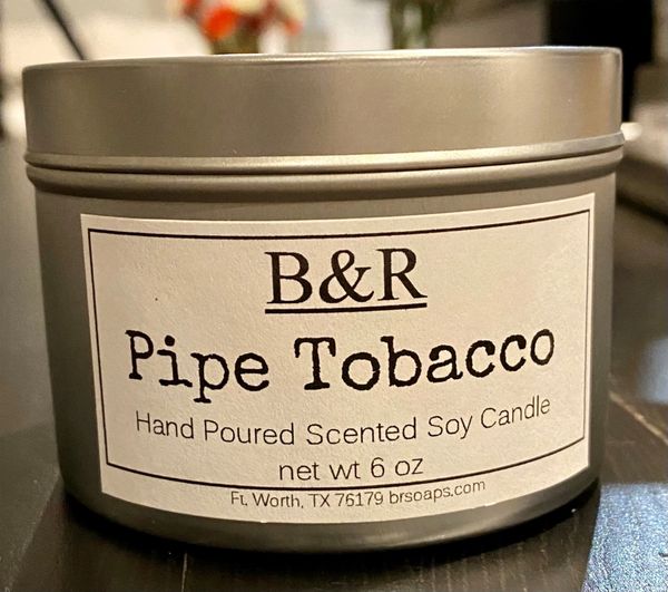 Pipe Tobacco Pure Soy Candle