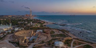 Caesarea aerial  view