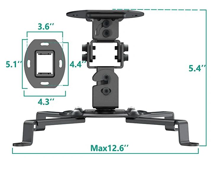 Base Universal Tripod Projector - Cablematic