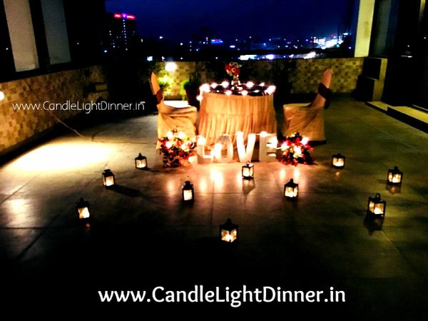 Couple Candle Light Dinner in Ahmedabad  Candle Light  Dinner 
