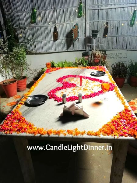 Romantic Candle Light Dinner in Jaipur | Candle Light Dinner