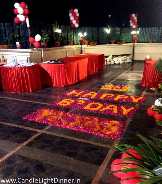 Candle Light Dinner in Ahmedabad | Candle Light Dinner