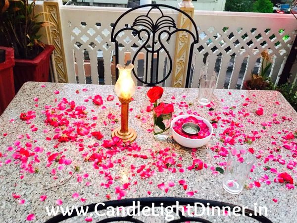 Couple Date in Jaipur | Candle Light Dinner