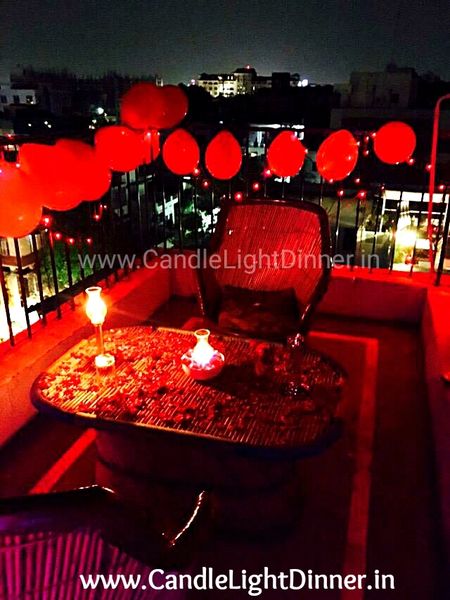 Best Rooftop Candle Light Dinner in Jaipur | Candle Light Dinner