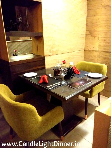 Romantic Dinner in Restaurant Ahmedabad | Candle Light Dinner