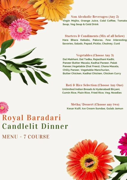 Romantic Rooftop Candle Light Dinner in Jaipur | Candle Light Dinner