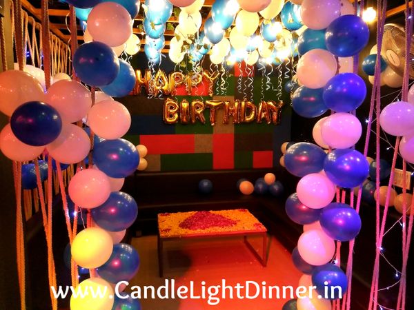 Light menu ahmedabad candle dinner Bagh