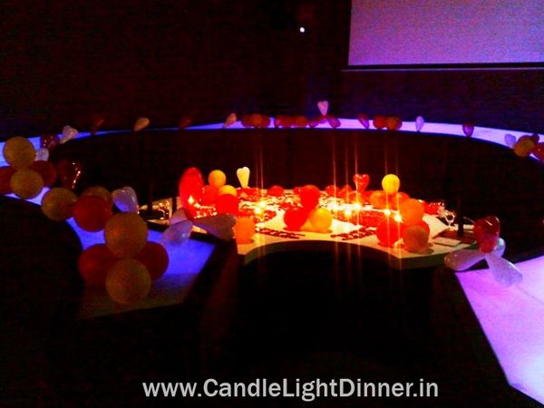 Dance and Candle Light Dinner in Ahmedabad | Candle Light Dinner
