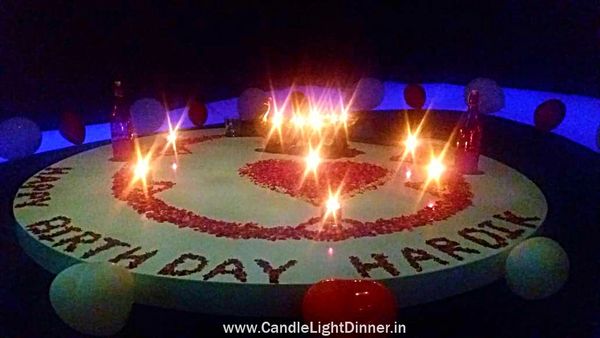 Dance and Candle Light Dinner in Ahmedabad | Candle Light Dinner