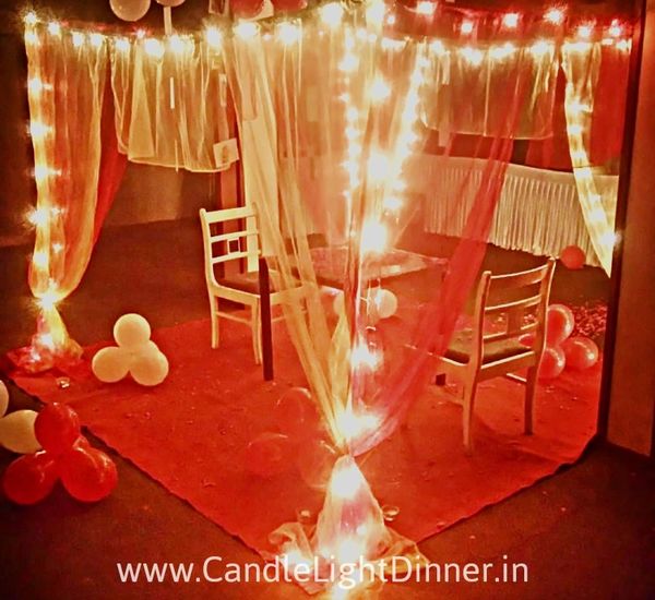 Cabana Candle Light Dinner in Vadodara Candle Light Dinner