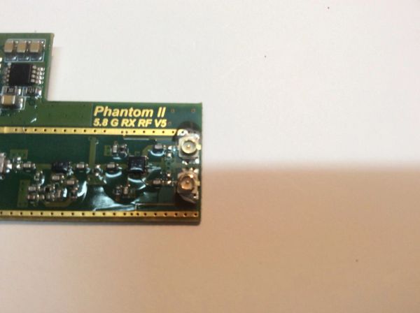 Phantom 4 Pro Drone >> DJI Phantom 2 V/V+ Radio Receiver(Cables/ Antennas Removed | FPVCustoms Antenna Uppgrades For Drones Phantom 4 Pro Drone >> DJI Phantom 2 V/V+ Radio Receiver(Cables/ Antennas Removed | FPVCustoms Antenna Uppgrades For Drones