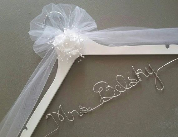 Personalized Wedding Dress Hanger Canada 1