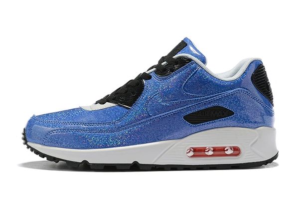 NEW Nike Air Max 90 'Laser Fuchsia' SE (2019) Sneakers Nike Air Max 90 Laser Blue White Black | Air Max 90 in 2019