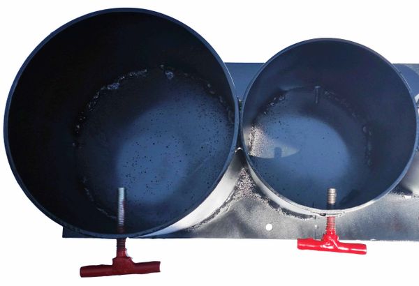 80cf Oxygen 75cf Acetylene Tank Holder | TORCHTIPS.COM