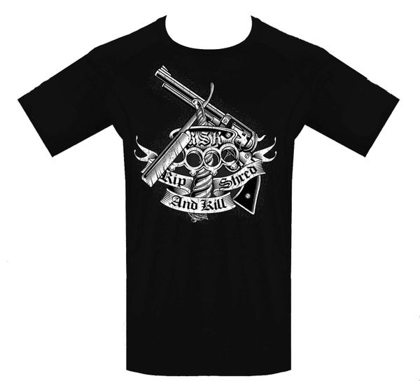 RSK Black Razor T-Shirt | RSK Hardcore Apparel