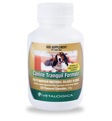 Vetalogica Tranquil Formula For Dogs - All Natural - 120 tabs