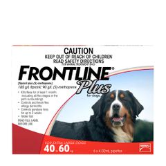 Frontline Plus 40 - 60kg For Dogs