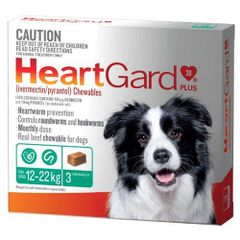 Heartgard Plus 12 - 22kg For Dogs