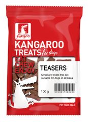 Fangers Tender Teasers Roo 100g 10/ctn