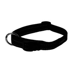 ROGZ COLLAR BLACK Lumberjack (XL) - 25mm by 43-70cm