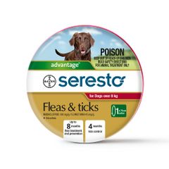 Advantage Seresto Dog over 8kg Flea and Tick Collar