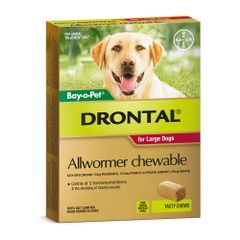 Drontal All Wormer Up To 35kg Chews For Dogs