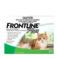 Frontline Plus Up To 10kg For Cats & Kittens