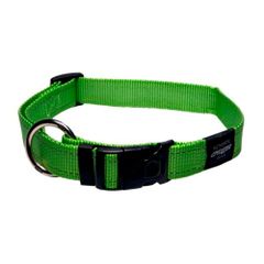 ROGZ COLLAR LIME Lumberjack (XL) - 25mm by 43-70cm