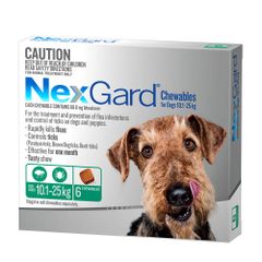 Nexgard 10.1 - 25kg For Dogs