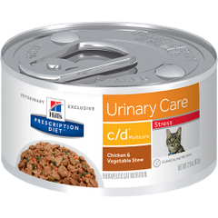 Hills PD c/d Multicare Stress Chicken & Veg for Cats x 24