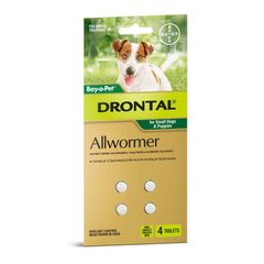 Drontal All Wormer Up To 3kg Tablets For Dogs & Puppies